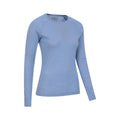 Blue - Lifestyle - Mountain Warehouse Womens-Ladies Merino II Thermal Top