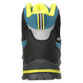 Turquoise - Back - Mountain Warehouse Childrens-Kids Softshell Walking Boots