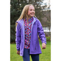 Light Purple - Front - Mountain Warehouse Childrens-Kids Exodus Water Resistant Soft Shell Jacket