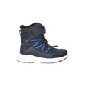 Navy - Lifestyle - Mountain Warehouse Childrens-Kids Denver Adaptive Waterproof Snow Boots