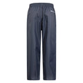 Navy - Back - Mountain Warehouse Childrens-Kids Pakka II Waterproof Over Trousers