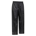 Black - Lifestyle - Mountain Warehouse Childrens-Kids Pakka II Waterproof Over Trousers