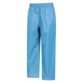 Blue - Side - Mountain Warehouse Childrens-Kids Pakka II Waterproof Over Trousers