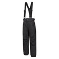 Black - Side - Mountain Warehouse Childrens-Kids Falcon Extreme Ski Trousers