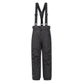 Black - Front - Mountain Warehouse Childrens-Kids Falcon Extreme Ski Trousers