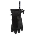 Black - Back - Mountain Warehouse Womens-Ladies Extreme Waterproof Ski Gloves