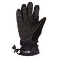 Purple - Back - Mountain Warehouse Womens-Ladies Extreme Waterproof Ski Gloves