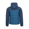 Teal - Back - Mountain Warehouse Mens Seasons Padded Jacket