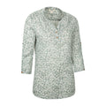 Green - Lifestyle - Mountain Warehouse Womens-Ladies Petra Floral 3-4 Sleeve Shirt