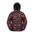 Burnt Orange - Front - Mountain Warehouse Childrens-Kids Seasons Watercolour Padded Jacket