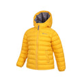 Yellow - Side - Mountain Warehouse Childrens-Kids Seasons II Padded Jacket