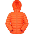 Neon Orange - Front - Mountain Warehouse Childrens-Kids Seasons II Padded Jacket