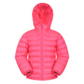 Bright Pink - Front - Mountain Warehouse Childrens-Kids Seasons II Padded Jacket