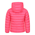 Bright Pink - Back - Mountain Warehouse Childrens-Kids Seasons II Padded Jacket