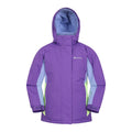 Magic Purple - Front - Mountain Warehouse Childrens-Kids Honey Ski Jacket