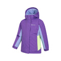 Magic Purple - Side - Mountain Warehouse Childrens-Kids Honey Ski Jacket