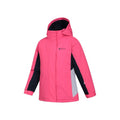 Light Pink - Side - Mountain Warehouse Childrens-Kids Honey Ski Jacket