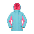 Aqua - Front - Mountain Warehouse Childrens-Kids Honey Ski Jacket