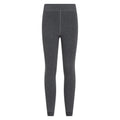 Charcoal - Back - Mountain Warehouse Womens-Ladies Fleece Lined Thermal Leggings (Pack of 2)