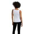 White - Pack Shot - Mountain Warehouse Womens-Ladies Keep The Heat Thermal Vest Top