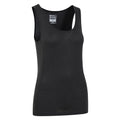 Black - Back - Mountain Warehouse Womens-Ladies Keep The Heat Thermal Vest Top