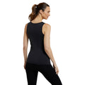 Black - Pack Shot - Mountain Warehouse Womens-Ladies Keep The Heat Thermal Vest Top