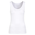 White - Front - Mountain Warehouse Womens-Ladies Keep The Heat Thermal Vest Top