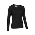 Black - Pack Shot - Mountain Warehouse Womens-Ladies Talus Base Layer Set