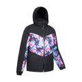 Purple - Side - Mountain Warehouse Childrens-Kids Storm II Extreme Galaxy Ombre Ski Jacket