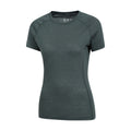 Khaki Green - Lifestyle - Mountain Warehouse Womens-Ladies Summit Merino Wool Thermal Top