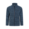 Navy - Front - Mountain Warehouse Childrens-Kids Snowdonia Fleece Jacket