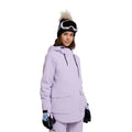 Lilac - Side - Animal Womens-Ladies Tignes Ski Jacket