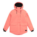 Coral - Front - Animal Womens-Ladies Tignes Ski Jacket