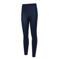 Navy - Side - Mountain Warehouse Womens-Ladies Brushed Isotherm Thermal Leggings (Pack of 2)