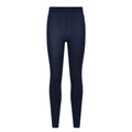 Navy - Pack Shot - Mountain Warehouse Womens-Ladies Brushed Isotherm Thermal Leggings (Pack of 2)