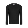 Black - Back - Mountain Warehouse Mens Talus Thermal Base Layer Set