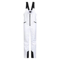 White - Front - Mountain Warehouse Womens-Ladies RECCO Bibbed Ski Trousers