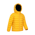 Yellow - Side - Mountain Warehouse Childrens-Kids Seasons Faux Fur Lined Padded Jacket