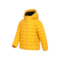 Yellow - Lifestyle - Mountain Warehouse Childrens-Kids Seasons Faux Fur Lined Padded Jacket