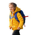 Yellow - Close up - Mountain Warehouse Childrens-Kids Seasons Faux Fur Lined Padded Jacket