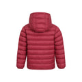 Rust - Back - Mountain Warehouse Childrens-Kids Seasons Faux Fur Lined Padded Jacket