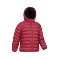 Rust - Side - Mountain Warehouse Childrens-Kids Seasons Faux Fur Lined Padded Jacket