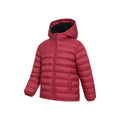 Rust - Lifestyle - Mountain Warehouse Childrens-Kids Seasons Faux Fur Lined Padded Jacket