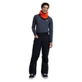 Jet Black - Side - Animal Mens Glaze Ski Trousers