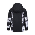 Jet Black - Back - Mountain Warehouse Childrens-Kids Himalayan Abstract Ski Jacket