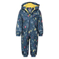 Midnight - Pack Shot - Mountain Warehouse Childrens-Kids Spright Trees Waterproof Rain Suit