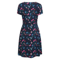 Navy - Back - Mountain Warehouse Womens-Ladies Orchid Floral UV Protection Dress