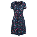 Navy - Front - Mountain Warehouse Womens-Ladies Orchid Floral UV Protection Dress