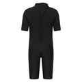 Black - Back - Mountain Warehouse Childrens-Kids Contrast Panel Wetsuit