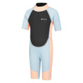 Peach - Side - Mountain Warehouse Childrens-Kids Contrast Panel Wetsuit